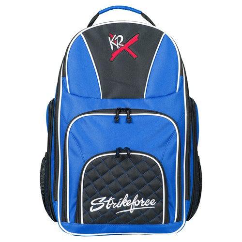 KR Strikeforce Royal Flush Backpack Black Royal Bowling Bag-accessory