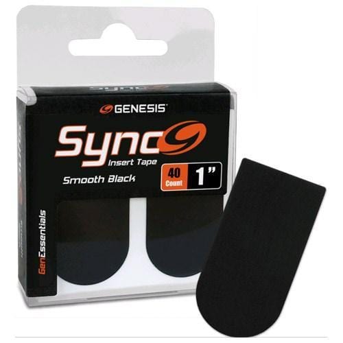 Genesis Sync Black 1" Insert Tape 40ct