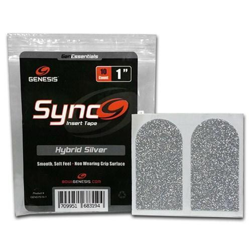 Genesis Sync Silver 1" Insert Bowling Tape 10ct