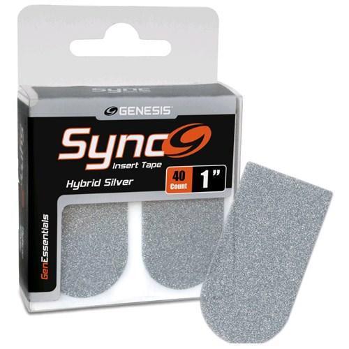 Genesis Sync Silver 1" Insert Bowling Tape 40ct