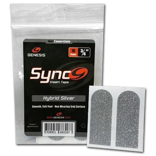 Genesis Sync Silver 3/4" Insert Bowling Tape 10ct
