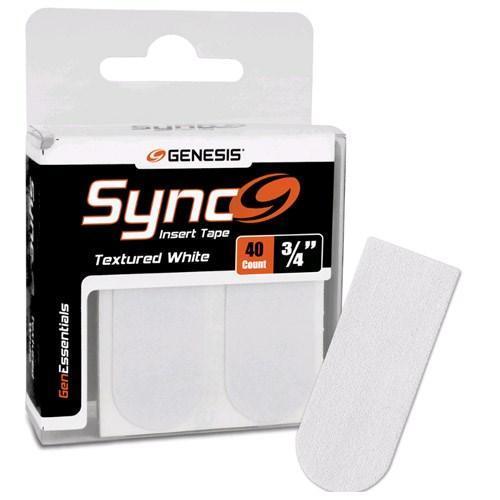 Genesis Sync White 3/4" Insert Bowling Tape 40ct