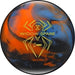 Hammer Black Widow Spare Bowling Ball in Blue Orange Smoke Color