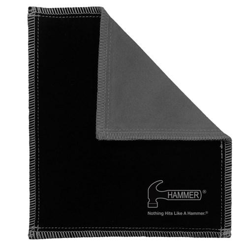 Hammer Bowling Shammy Black Carbon-DiscountBowlingSupply.com