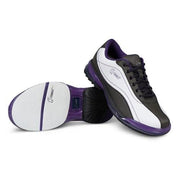 Hammer Lady Force Womens Right Hand Bowling Shoes - White/Black/Purple