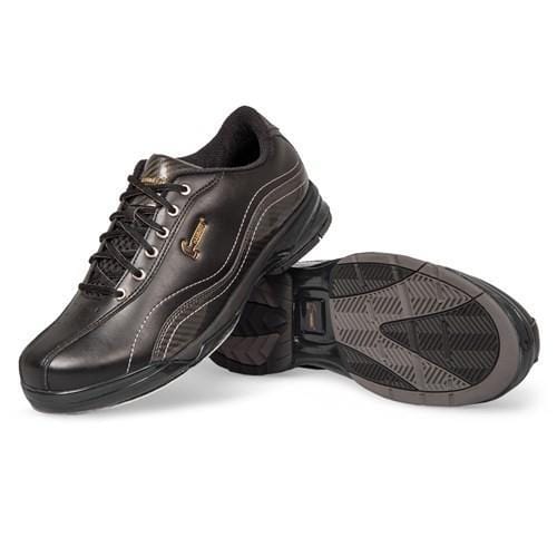 Hammer Mens Force Black Carbon Right Hand Wide Bowling Shoes With T03 Rubber Push Off Sole