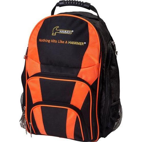 Hammer Tournament Backpack Black Orange-DiscountBowlingSupply.com