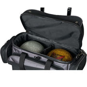 KR Strikeforce Konvoy 4 Ball Roller Black Carbon Bowling Bag-Bowling Bag