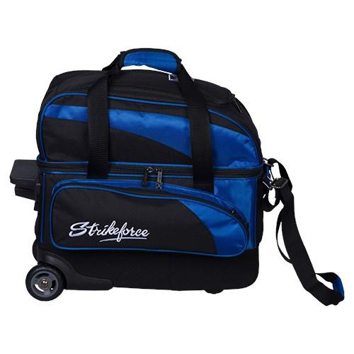 KR Cruiser Locker Double Roller Black Royal Bowling Bag