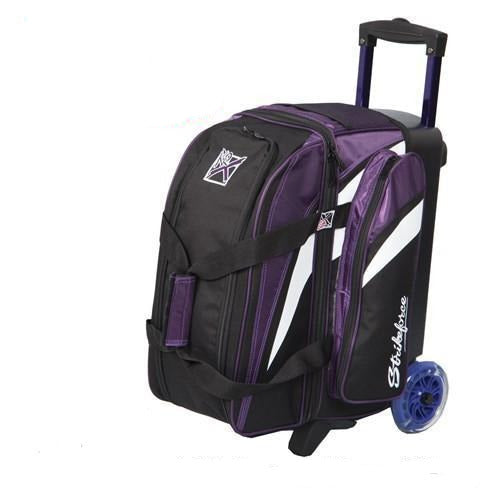 KR Cruiser Double Purple White Black Bowling Bag