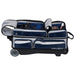 KR Konvoy Triple Ball Roller Navy/Silver Bowling Bag