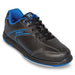 KR Mens Flyer Black Blue Bowling Shoes-DiscountBowlingSupply.com