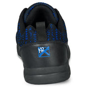 KR Mens Flyer Mesh Black Royal Bowling Shoes