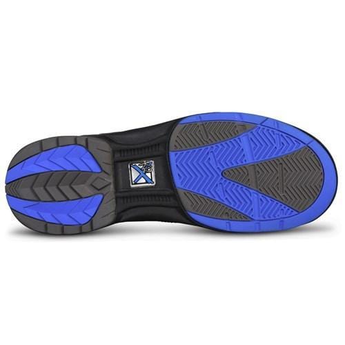 KR Strikeforce Raptor Mens Black Royal Left Hand Bowling Shoes With Ortholite® 3D Deluxe Insole 