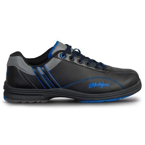 KR Strikeforce Mens Raptor Black Royal Right Hand Bowling Shoes