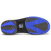 KR Strikeforce Mens Raptor Black Royal Right Hand Bowling Shoes With CMEVA outsole for a light and comfortable fit
