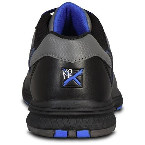 KR Strikeforce Mens Raptor Black Royal Right Hand Bowling Shoes