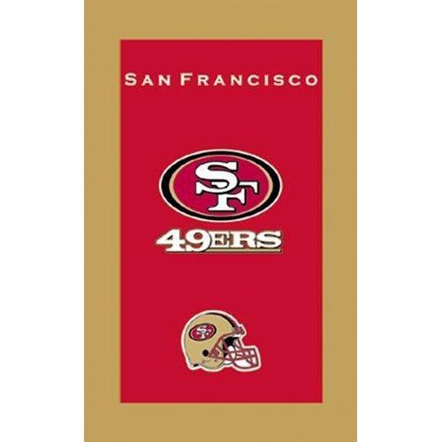 KR NFL San Francisco 49ers Bowling Towel-DiscountBowlingSupply.com