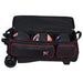 KR Royal Flush 4x4 Ball Roller Black Red Bowling Bag-DiscountBowlingSupply.com