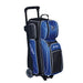 KR Royal Flush Triple Ball Roller Royal Black Bowling Bag