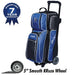 KR Royal Flush Triple Ball Roller Royal Black Bowling Bag