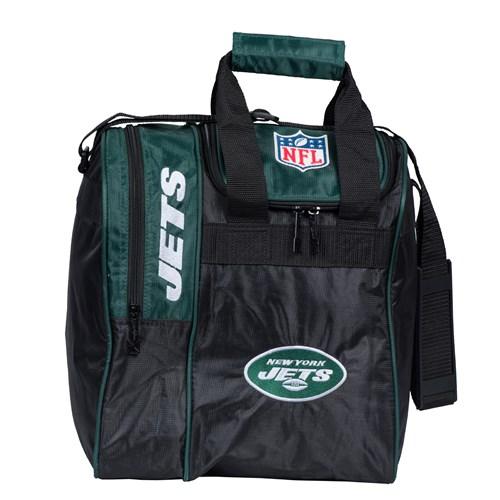 KR Strikeforce 2020 NFL New York Jets Single Tote Bowling Bag-DiscountBowlingSupply.com