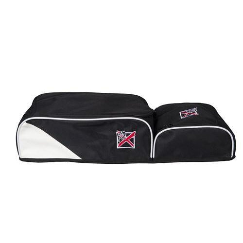 KR Strikeforce Fast Slim Triple Black White With Shoe Pouch Bowling Bag
