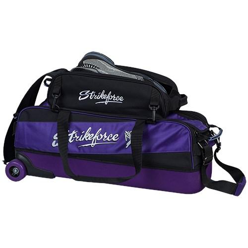 KR Strikeforce Fast Slim Triple Roller Purple Bowling Bag