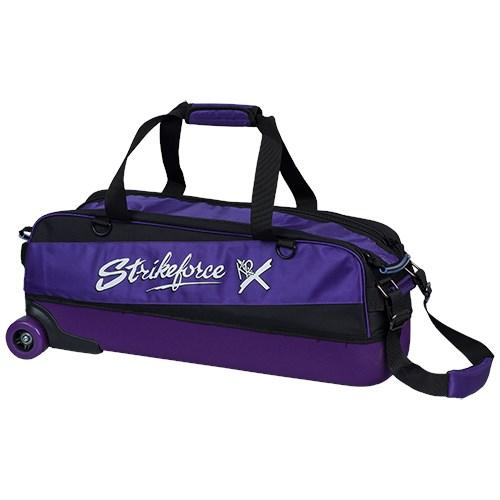 KR Strikeforce Fast Slim Triple Roller Purple Bowling Bag