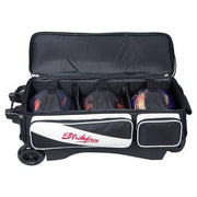 KR Strikeforce Fast Triple Roller Black/White Bowling Bag