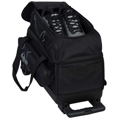 KR Strikeforce Hybrid X Double Roller Black Bowling Bag