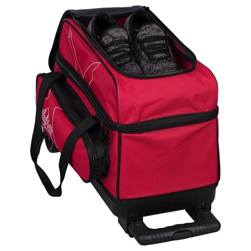 KR Strikeforce Hybrid X Double Roller Red Bowling Bag