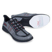 KR Strikeforce Mens Blaze Grey Red Bowling Shoes