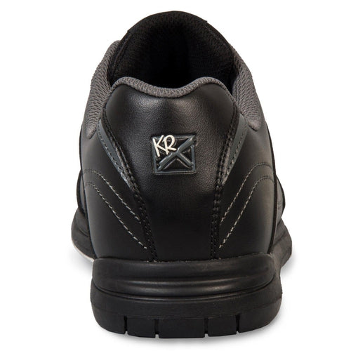 KR Strikeforce Mens Flyer Black Bowling Shoes-DiscountBowlingSupply.com