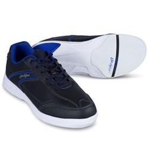 KR Strikeforce Mens Flyer Lite Black Indigo Bowling Shoes