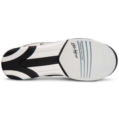 KR Strikeforce Mens Flyer White/Black Bowling Shoes-DiscountBowlingSupply.com