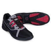 KR Strikeforce Mens Ignite Black Grey Red Left Hand Bowling Shoes