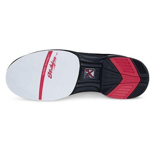 KR Strikeforce Mens Ignite Black Grey Red Right Hand Bowling Shoes-DiscountBowlingSupply.com