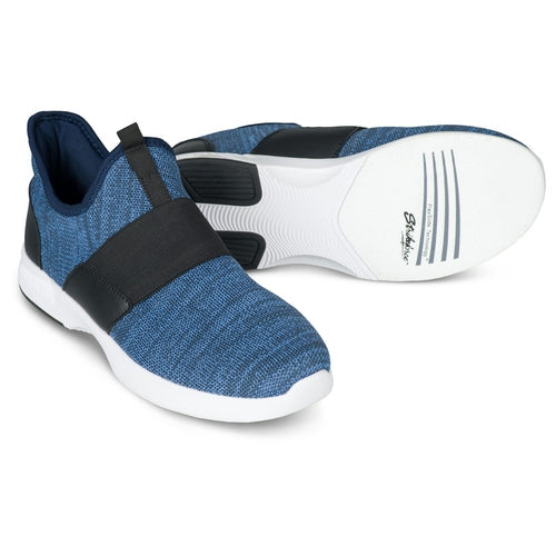 KR Strikeforce Mens Newport Mesh Cadet Blue Bowling Shoes