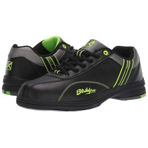 KR Strikeforce Mens Raptor Black Lime Bowling Shoes Right Hand Only-DiscountBowlingSupply.com