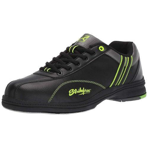 KR Strikeforce Mens Raptor Black Lime Bowling Shoes Right Hand Only-DiscountBowlingSupply.com