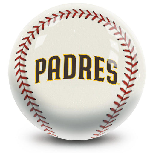 KR Strikeforce MLB San Diego Padres Bowling Ball-DiscountBowlingSupply.com