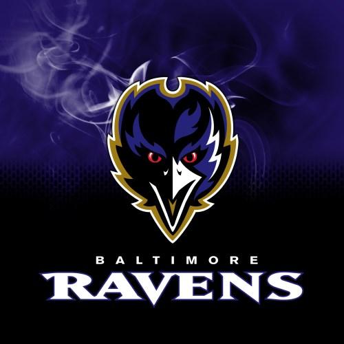 KR Strikeforce NFL on Fire Baltimore Ravens Bowling Towel-DiscountBowlingSupply.com