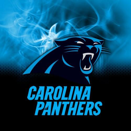 KR Strikeforce NFL on Fire Carolina Panthers Bowling Towel-DiscountBowlingSupply.com