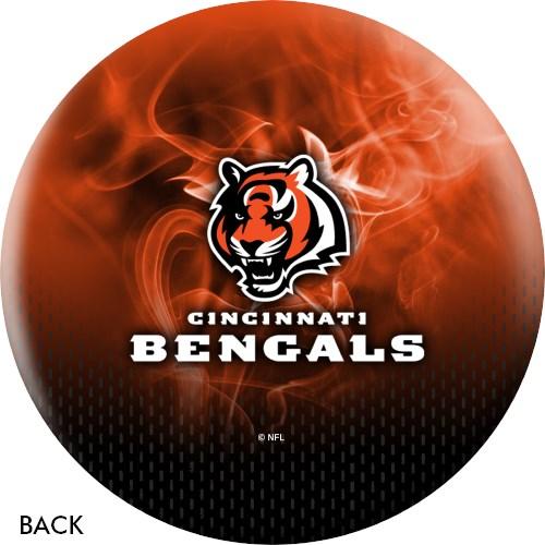 KR Strikeforce NFL on Fire Cincinnati Bengals Bowling Ball-DiscountBowlingSupply.com