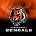KR Strikeforce NFL on Fire Cincinnati Bengals Bowling Towel-DiscountBowlingSupply.com