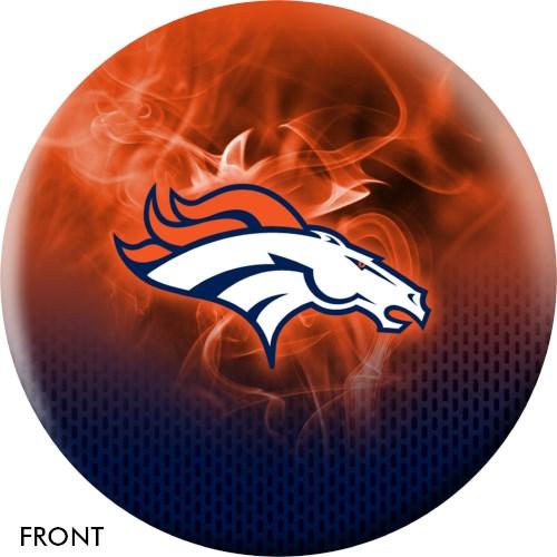 KR Strikeforce NFL on Fire Denver Broncos Bowling Ball-DiscountBowlingSupply.com