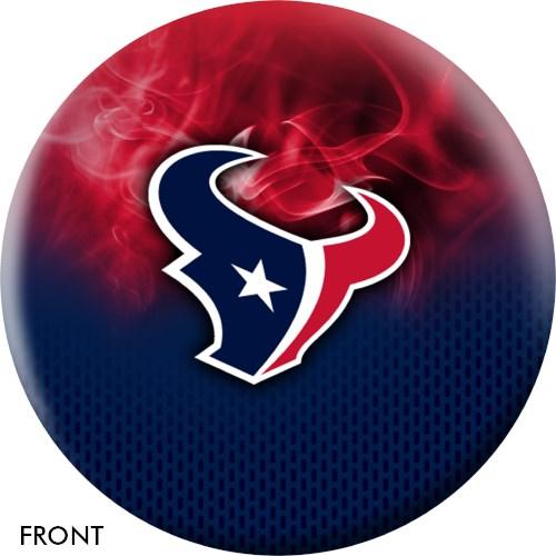 KR Strikeforce NFL on Fire Houston Texans Bowling Ball-DiscountBowlingSupply.com
