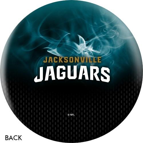 KR Strikeforce NFL on Fire Jacksonville Jaguars Bowling Ball-DiscountBowlingSupply.com