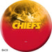 KR Strikeforce NFL on Fire Kansas City Chiefs Bowling Ball-DiscountBowlingSupply.com